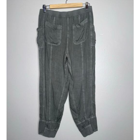 Anthropologie Daily Practice Utility/Cargo Pants Olive/Army Green Size Small - Picture 8 of 8